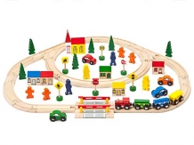 Houten Treinbaan Mentari